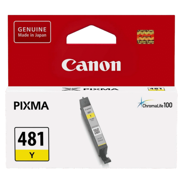 Ink Cartridge Canon CLI-481 Y, Yellow