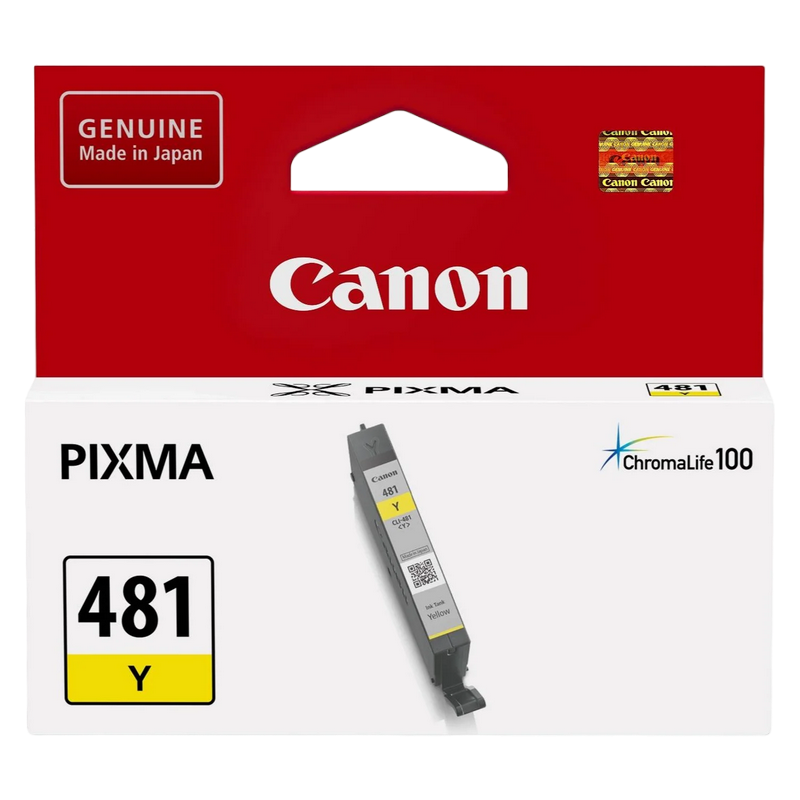 fa9fa871-2d62-49d6-a3aa-8caee316f8db Ink Cartridge Canon CLI-481 Y, Yellow - Image 1