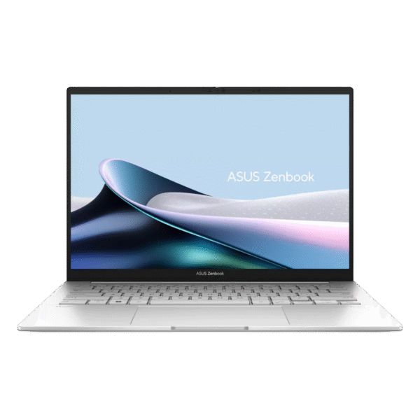 Laptop 14" ASUS Zenbook 14 OLED UX3405MA, Foggy Silver, Intel Core Ultra 7 155H, 16GB/1024GB, Fără SO