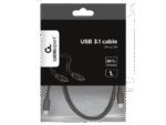 Cablu încărcare și sincronizare Cablexpert CCP-USB3.1-CMCM-1M, USB Type-C/USB Type-C, 1m, Negru - imagine 3