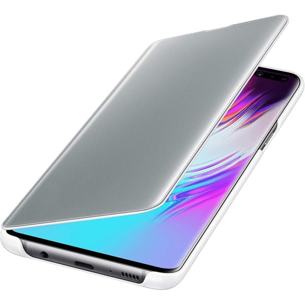 Husă Samsung Clear view Cover for Galaxy S10E, White