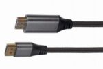 Cablu Video Cablexpert CC-DP-HDMI-4K-6, DisplayPort (M) - HDMI (M), 1,8m, Negru - imagine 5