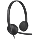 Căști Logitech H340, Negru - Image 5